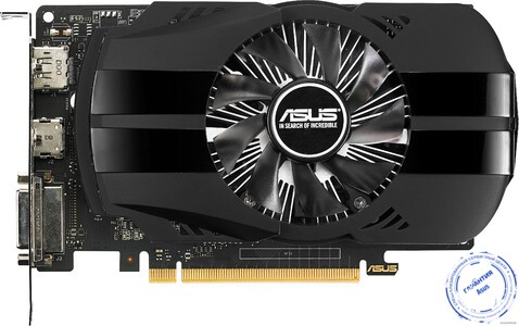 видеокарт ASUS Phoenix GeForce GTX 1050