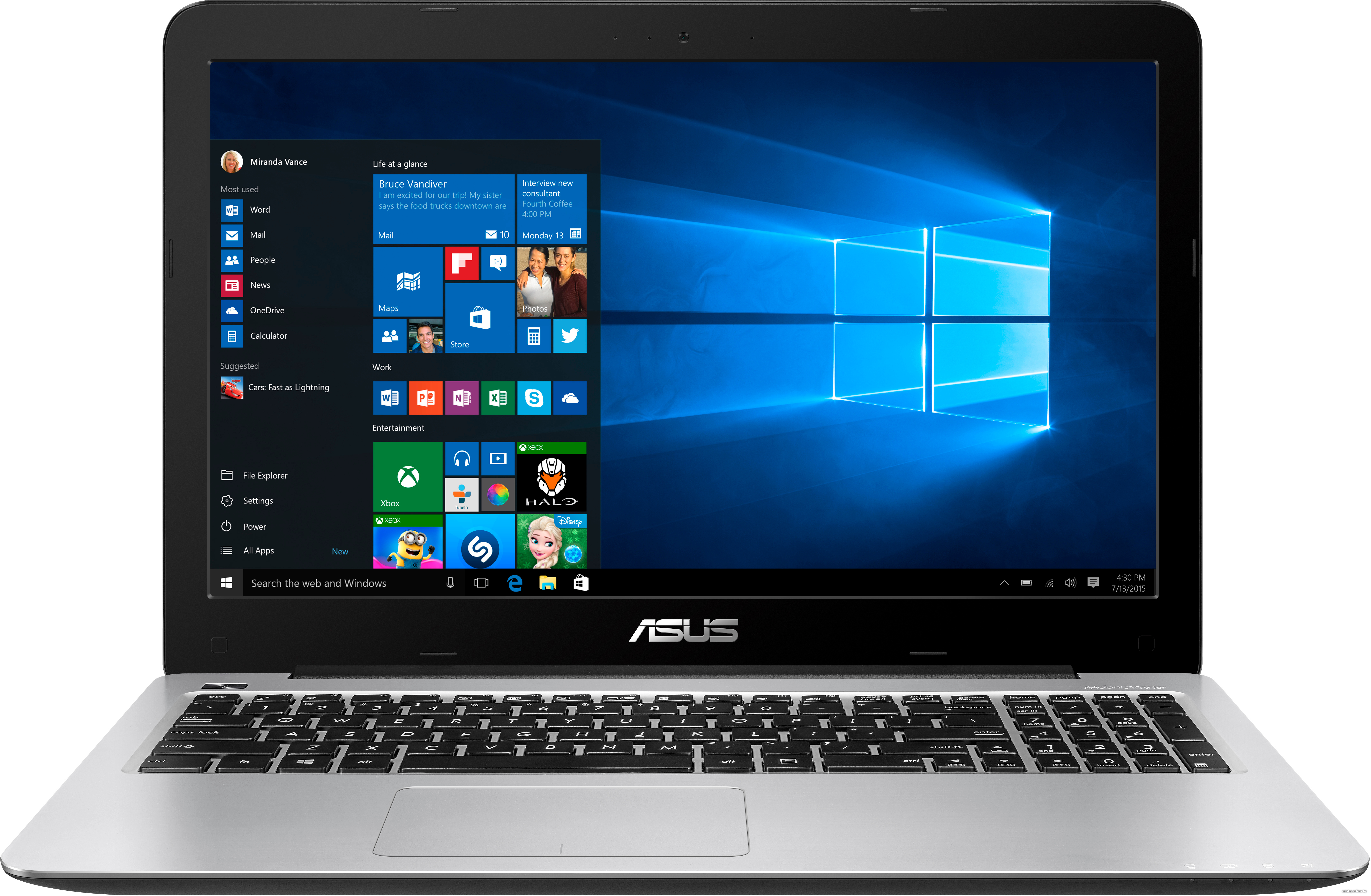 Замена клавиатуры ASUS Vivobook X556UQ-XO760D