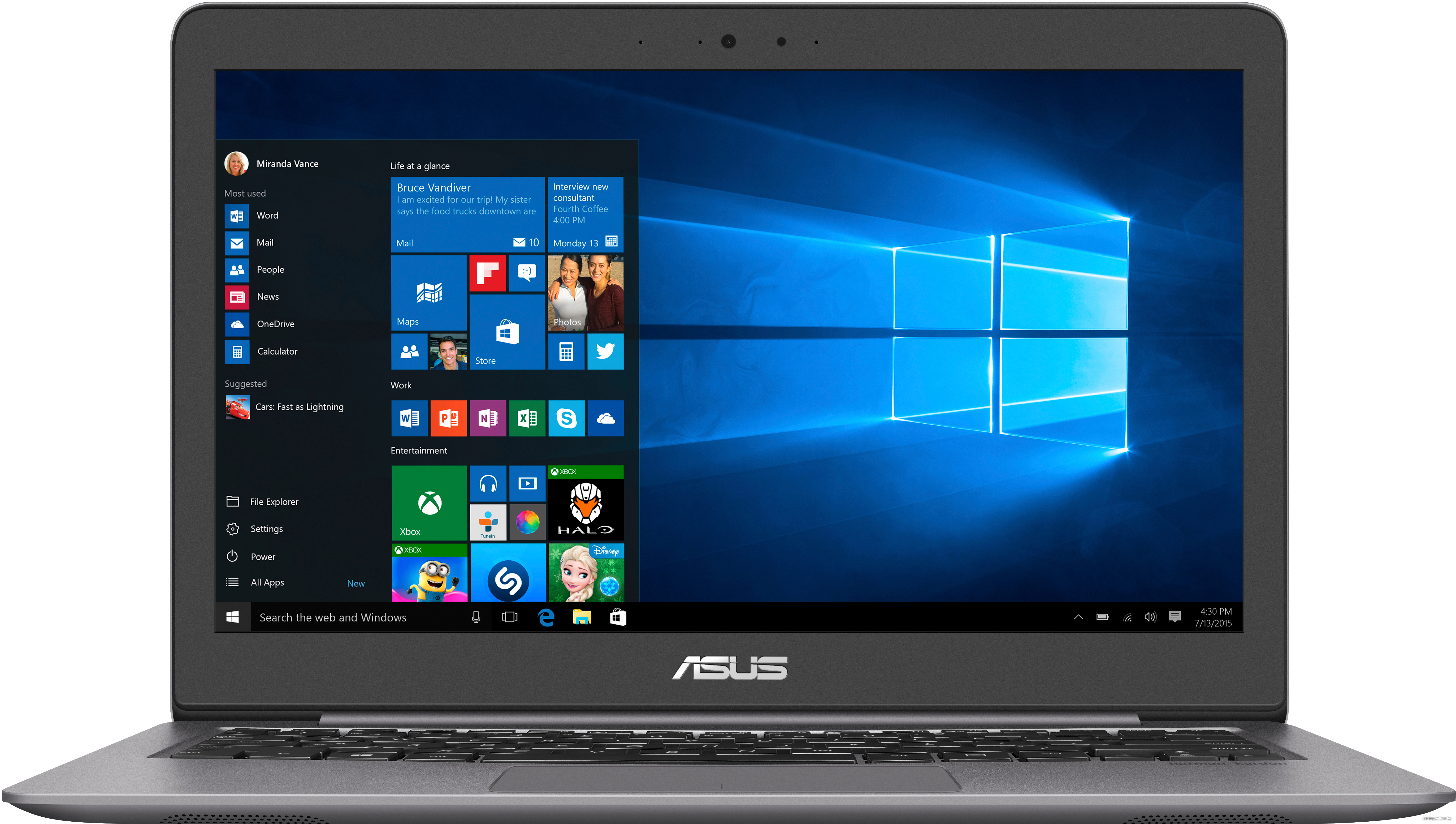 Замена клавиатуры ASUS Zenbook UX310UA-FC044T