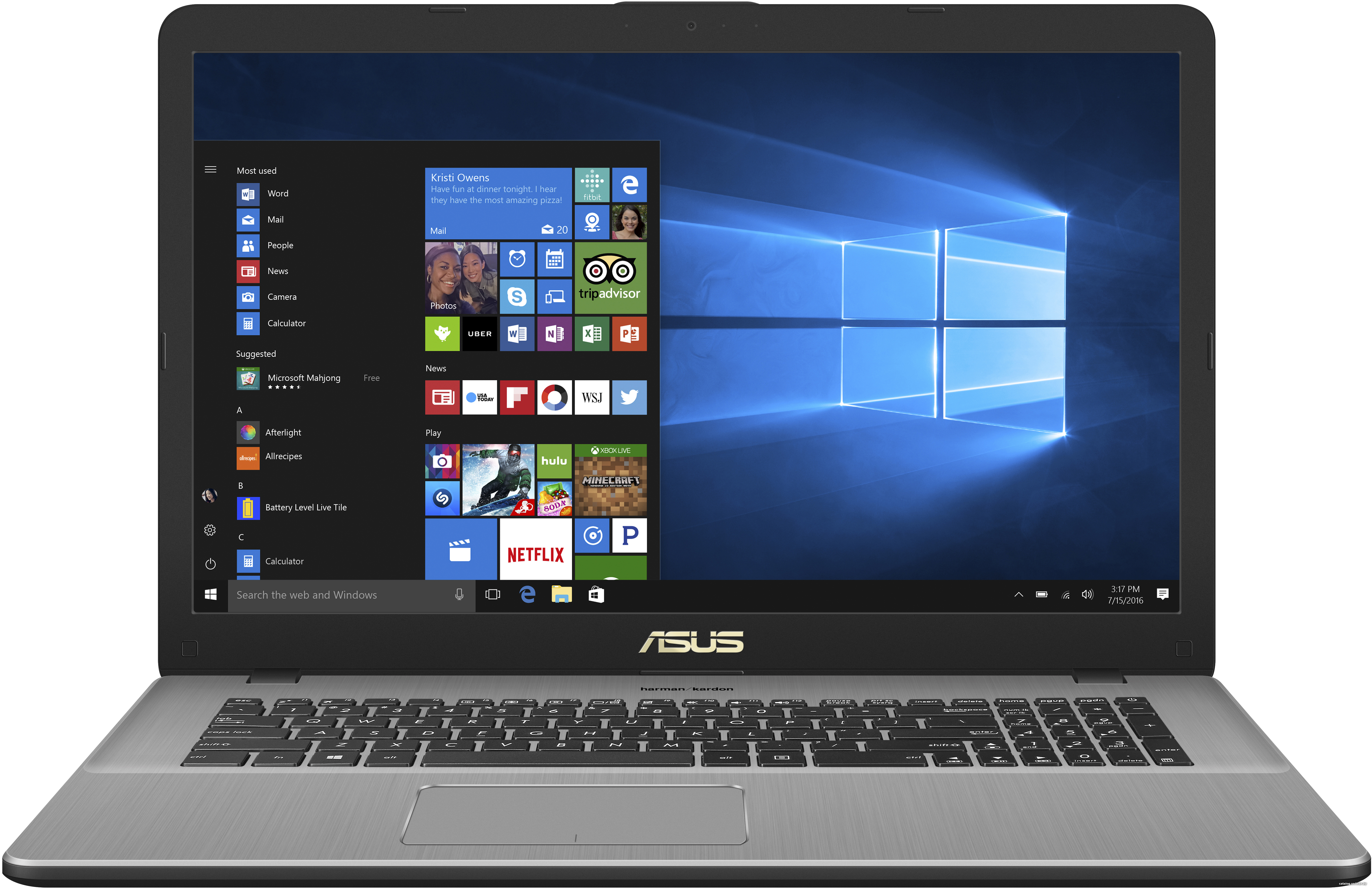 Замена клавиатуры ASUS VivoBook Pro 17 N705UD-GC173T