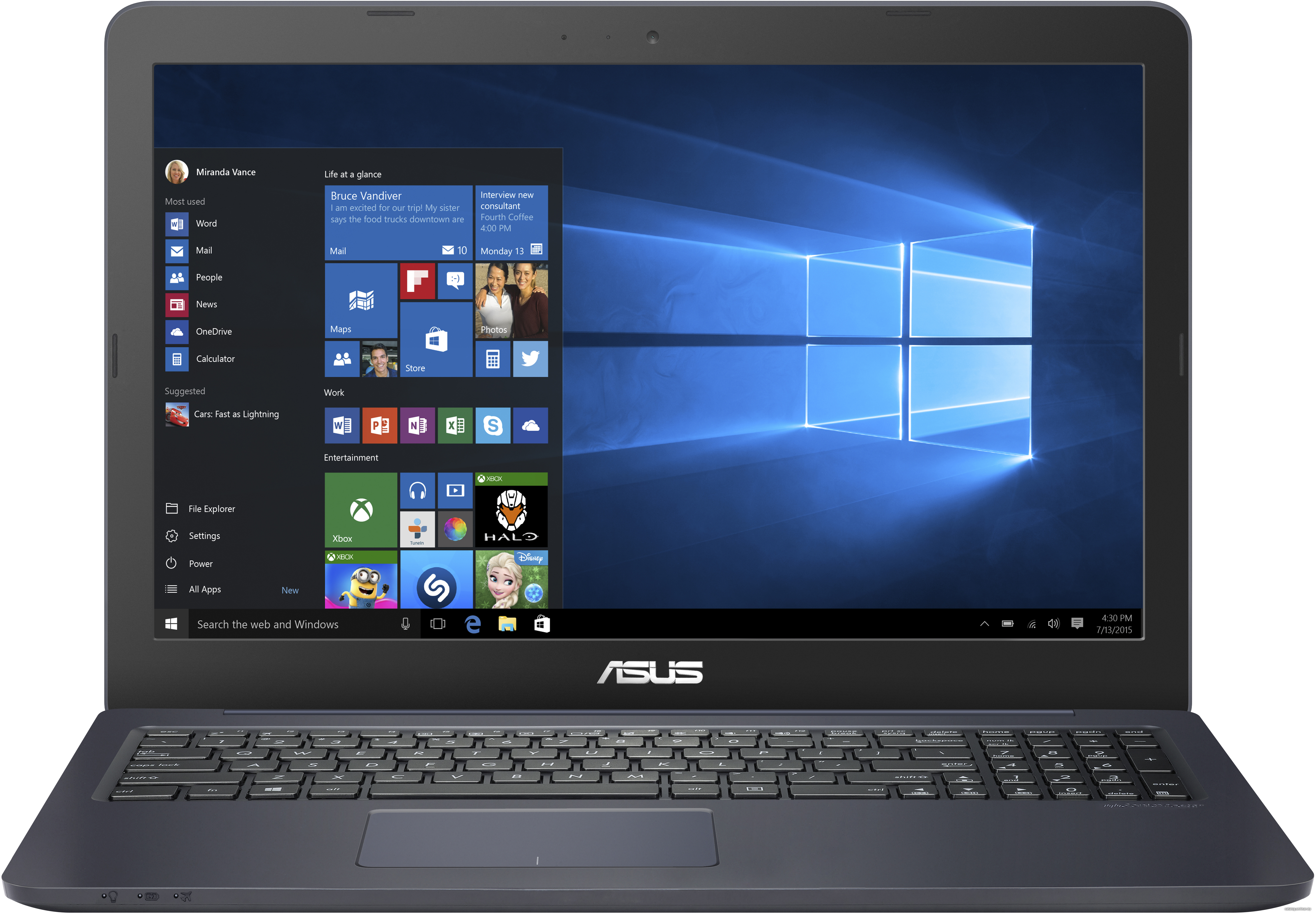 Замена клавиатуры ASUS VivoBook E502NA-GO067