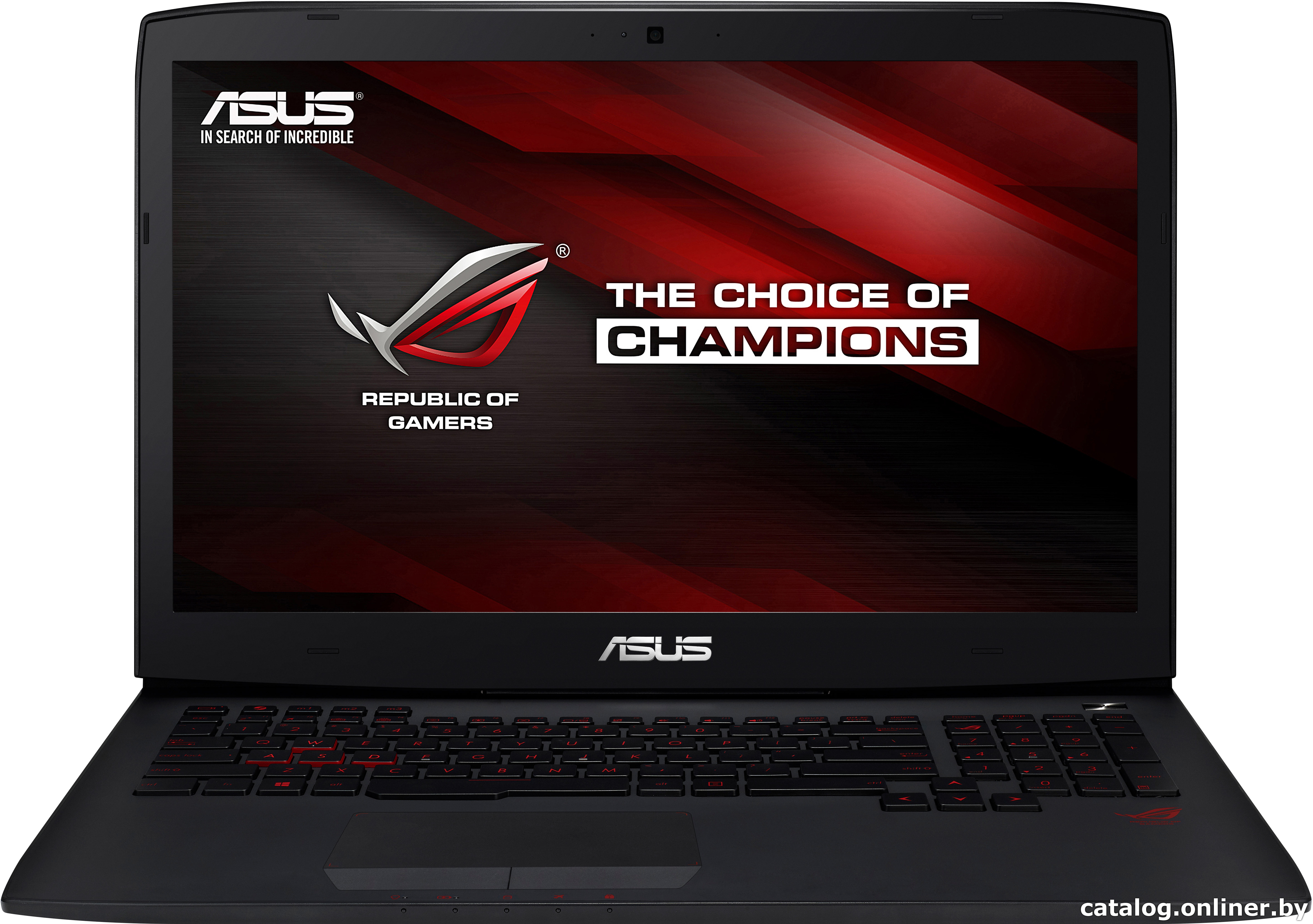 Замена клавиатуры ASUS G751JY-T7449T