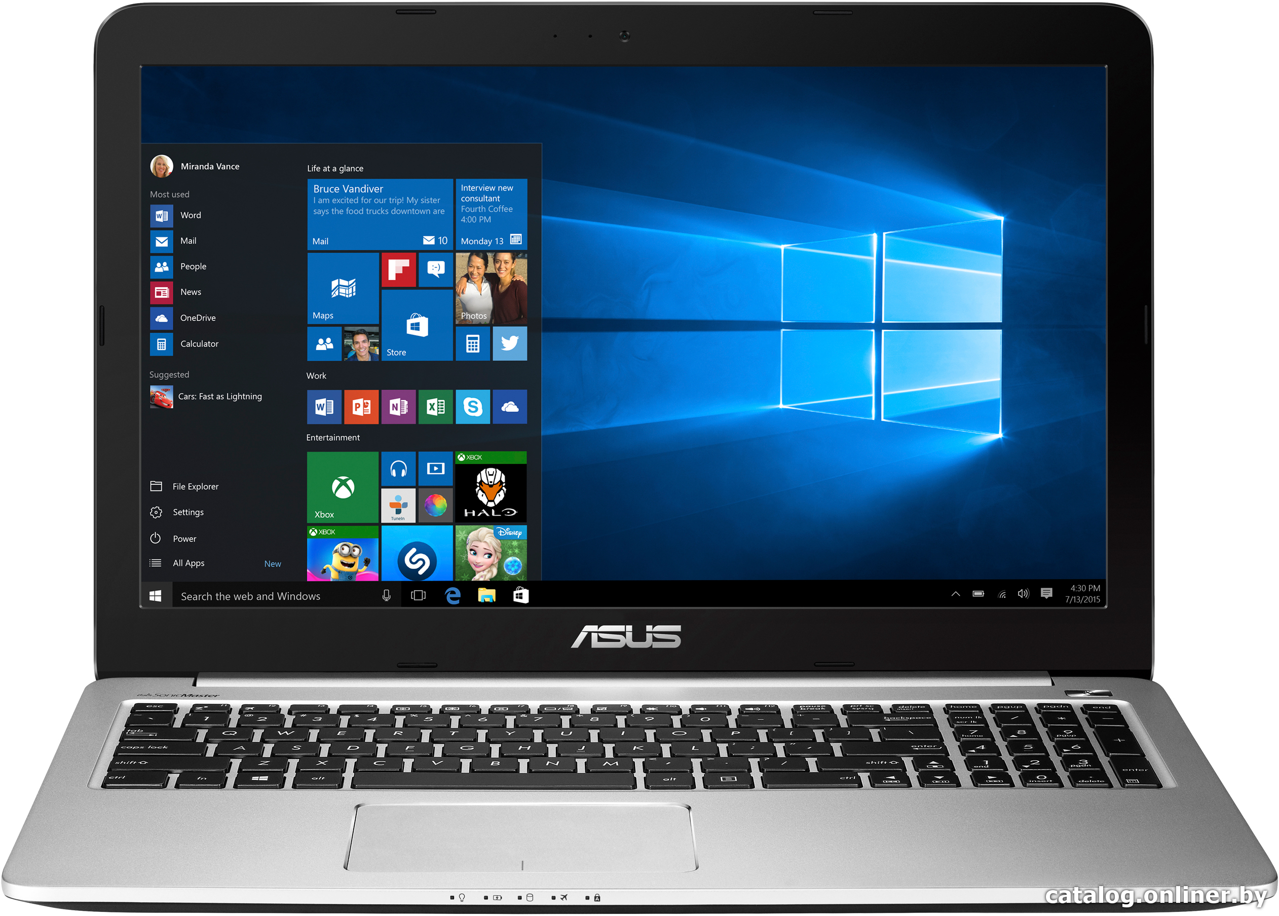 Замена клавиатуры ASUS K501LB-DM131D