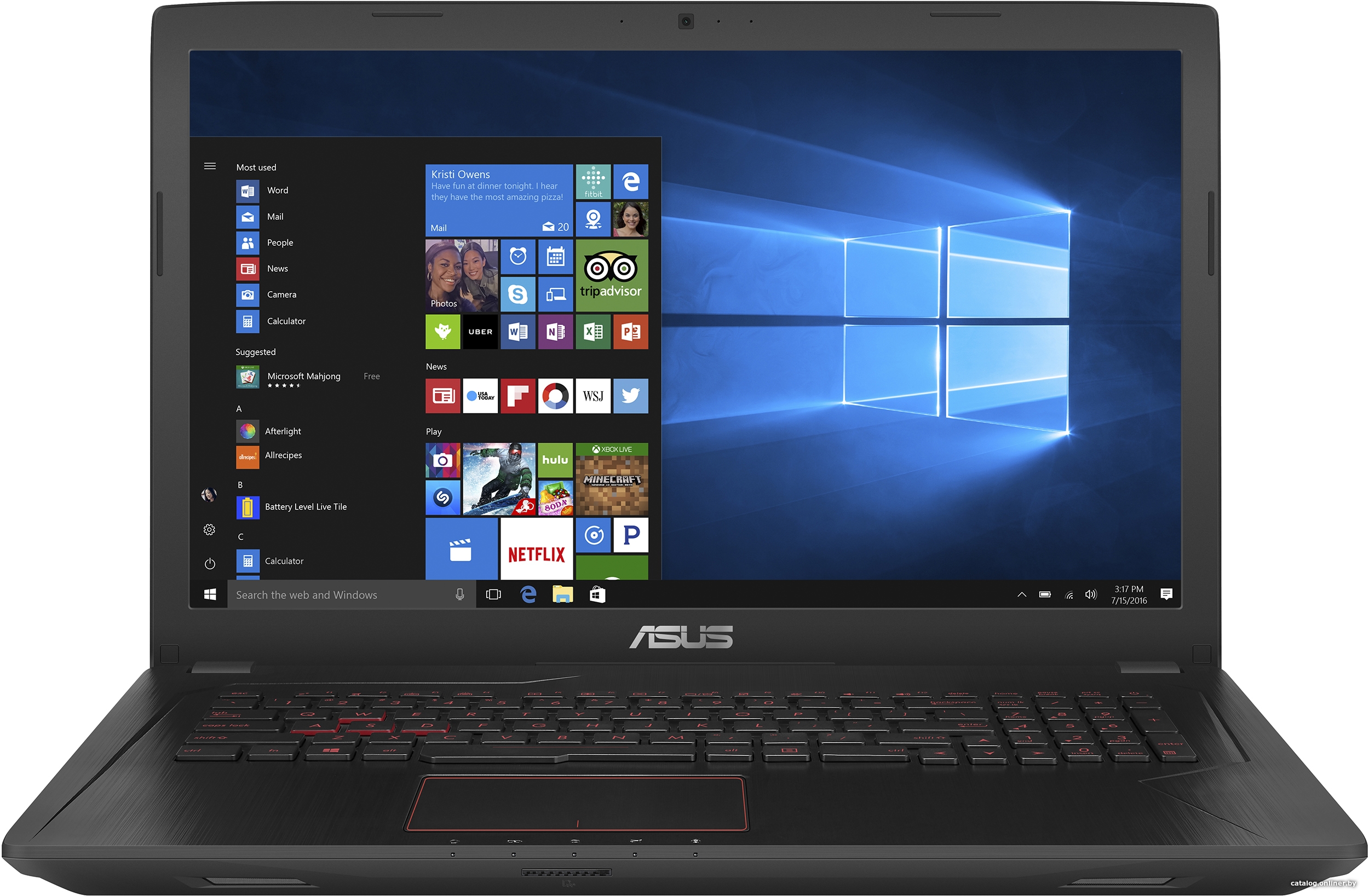 Замена клавиатуры ASUS FX553VE-DM347T
