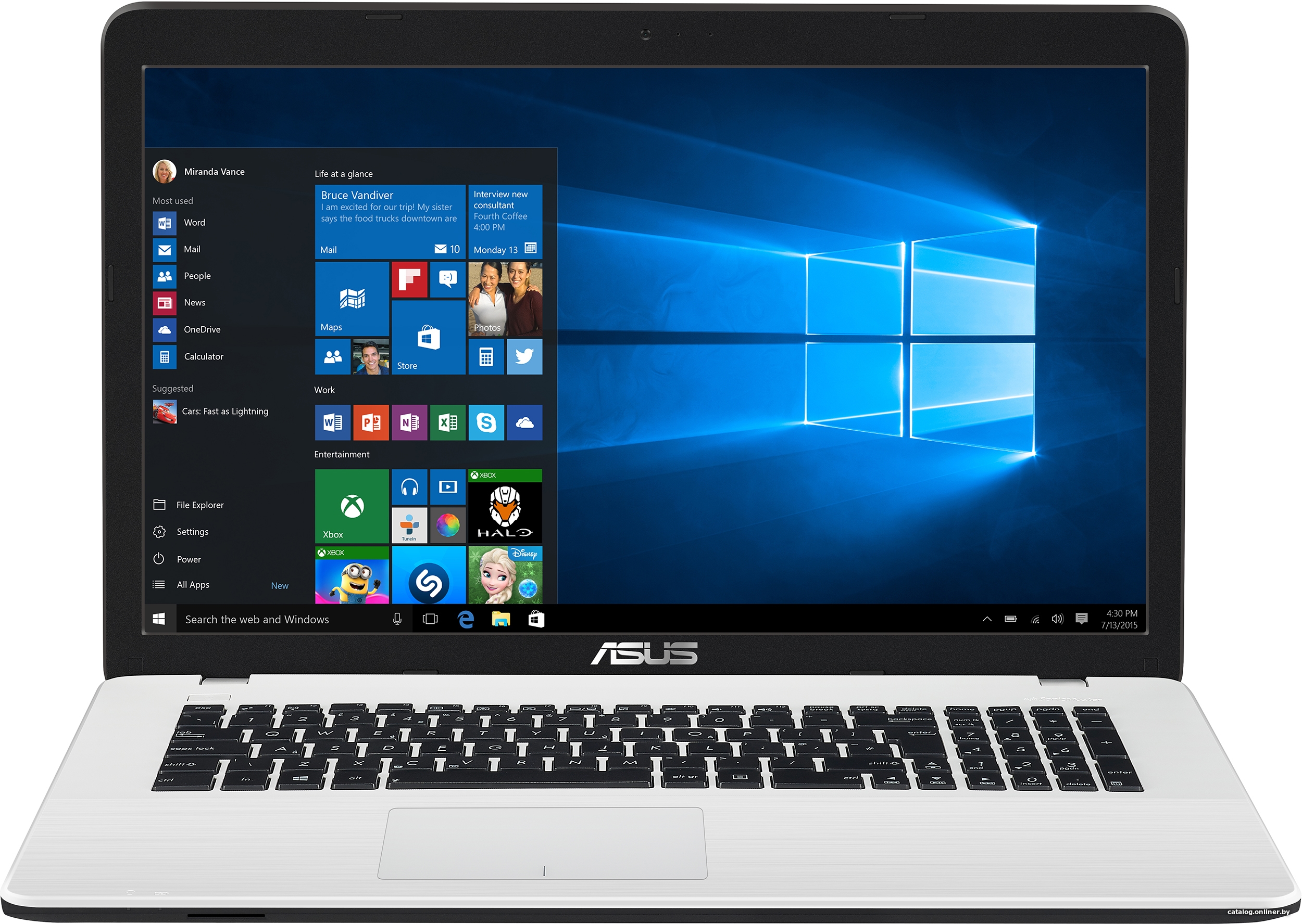 Замена клавиатуры ASUS X751NV-TY010